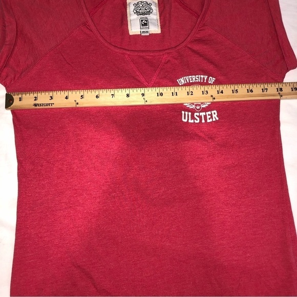 Epona Clothing London University of Ulster Graphic Top Size UK 14 EU 42 US M - Picture 8 of 9